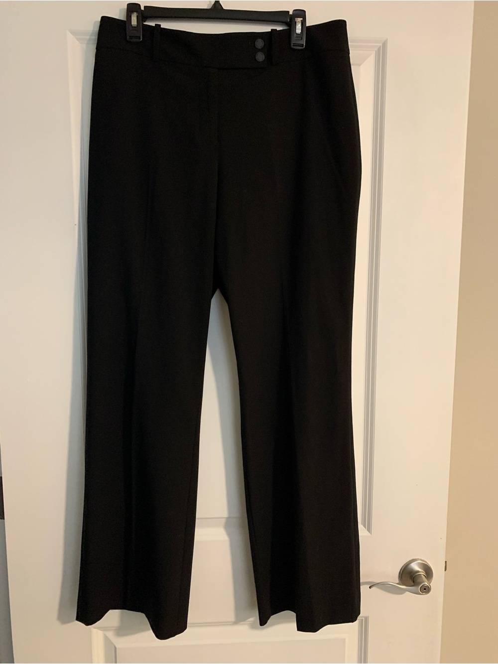 Calvin Klein Black Wide Leg Dress Pants
